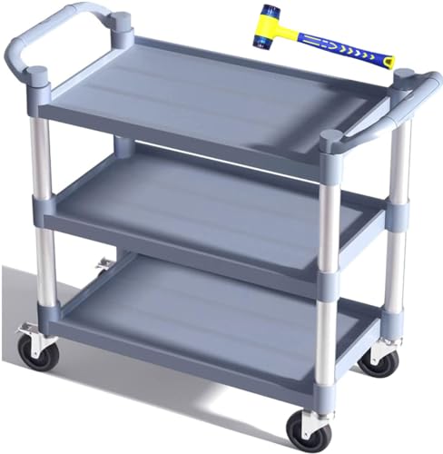 Utility Carts with Wheels Large Size Rolling Cart with Wheels - Image 2