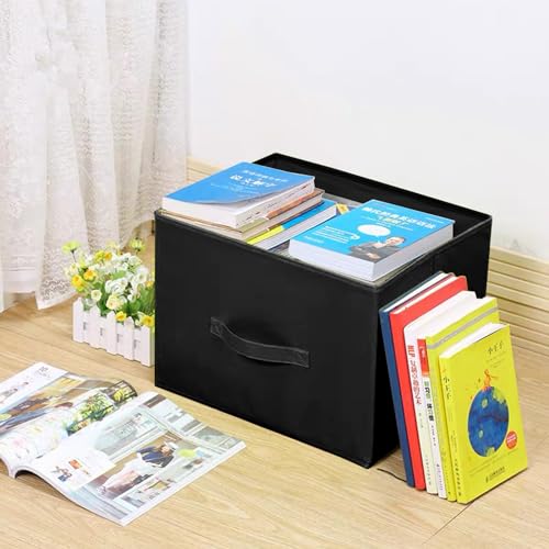 EBIGIC Small Storage Bins[6 Pack] 9.0"x7.5"x7.5" Small Size - Image 6