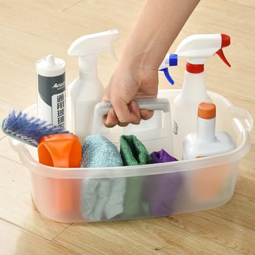 Haundry Large Cleaning Caddy with Handle, Cleaning Tool Storage - Image 7