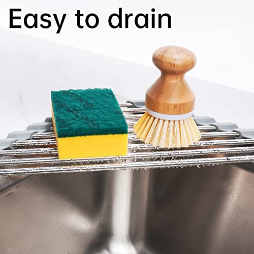 Tomorotec Triangle Roll-Up Dish Drying Rack for Sink | All Products - Image 4