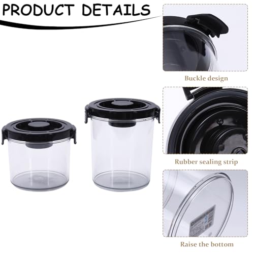 Dog Treat Container for Countertop, Dog Food Storage with 2 Jars - Image 5