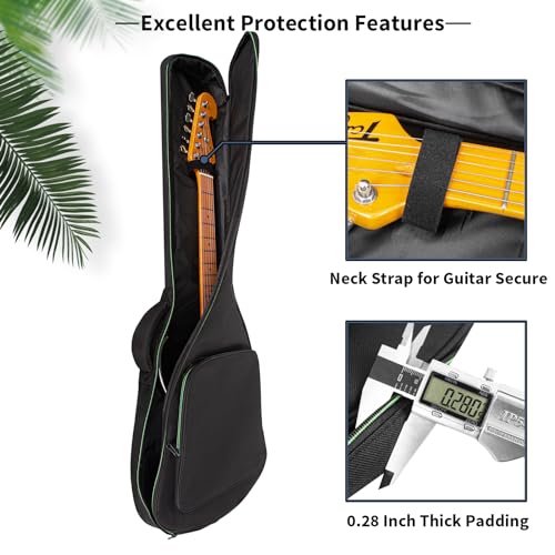 Electric Guitar Bag 7MM Soft Padded Electric Guitar Case - Image 5