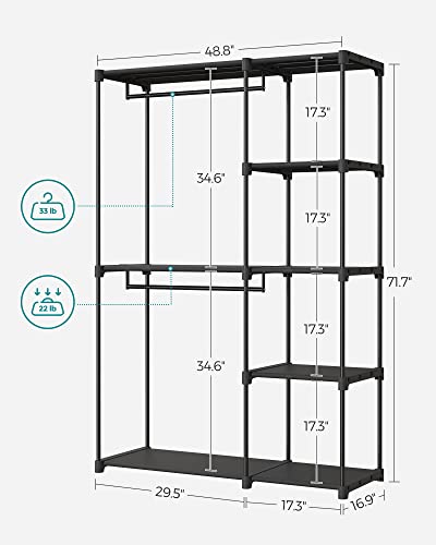 SONGMICS Portable Closet, Storage Organizer - Image 7