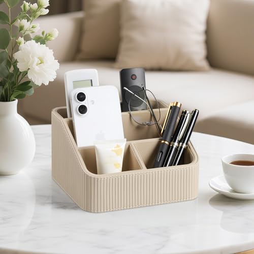 Small Remote Control Holder Bedside Nightstand Organizer Desk - Image 3