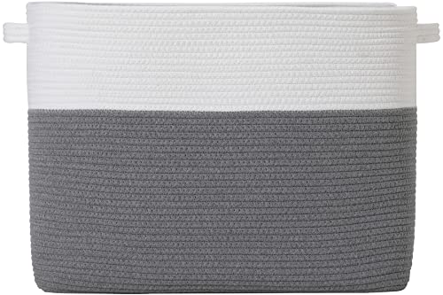 20x12x16 Inch Cottonphant Extra Large Rectangular Basket, Open - Image 2