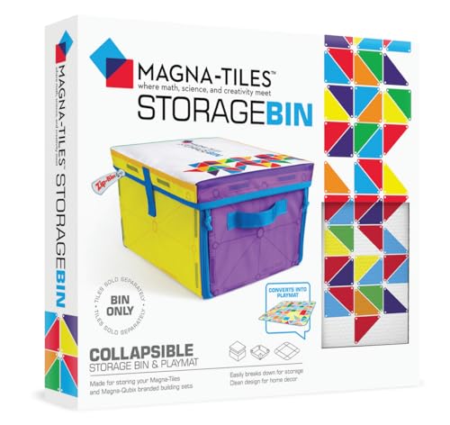 MAGNA-TILES Storage Bin & Interactive Play-Mat | Home Organization - Image 2