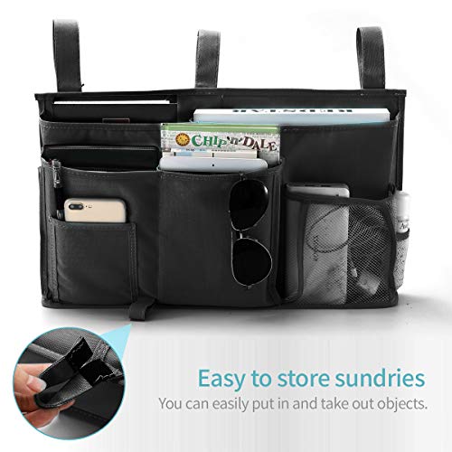 Bseash Bunk Bed Organizer, Bedside Caddy Hanging Bed Organizer - Image 5