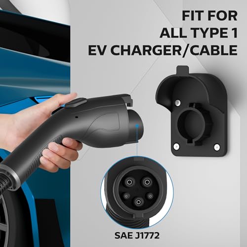 EV Charger Holder for SAE J1772, Wall-Mount Electric | All Products - Image 3