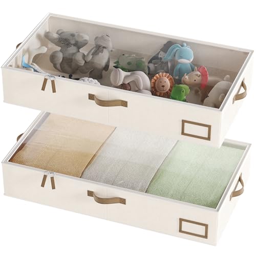 Under Bed Storage, Under Bed Storage Containers Bins for Clothes - Image 2