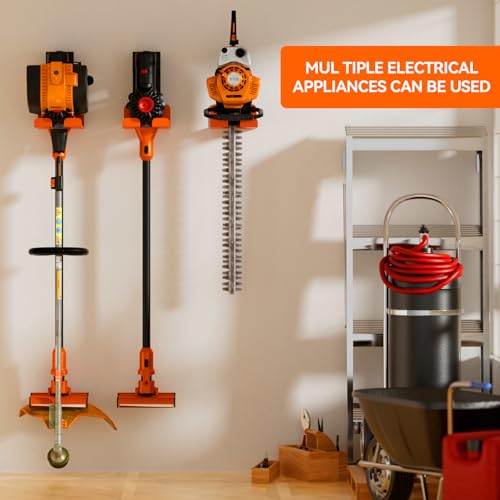 Garage Organizer Trimmer Rack,Garden Power Tool Hanger - Image 3