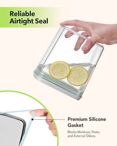 Airtight Food Storage Containers Set with One-Touch Lid - Image 5
