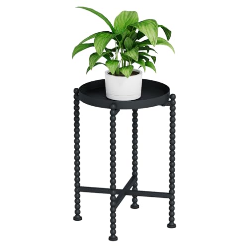 YINMIT Plant Stand Indoor Outdoor, Small Metal Plant Stand - Image 2
