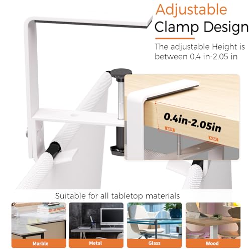 Under Desk Cable Management Tray, 48" Fabric Wire Cord Organizer - Image 4