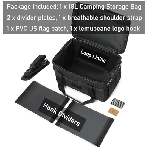 Tactical Camping Storage Bag 18L Utility Tote Bag Camp - Image 5