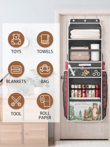 WERNNSAI Wrapping Paper Storage with Removable Drawer & - Image 8