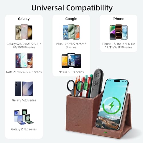 Pen Pencil Holder With Wireless Charger, Multifuncti | All Products - Image 7