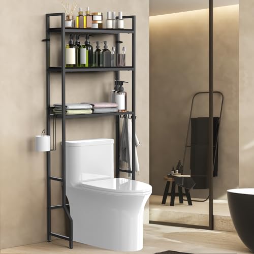 Over The Toilet Storage 3 Tier Over Toilet Bathroom Organizer - Image 2