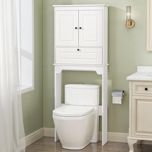 Over The Toilet Storage Cabinet, White - Image 2