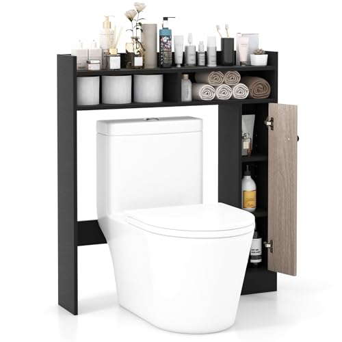 BECOMFORT 34.5" L Over the Toilet Storage Cabinet, Wooden - Image 2