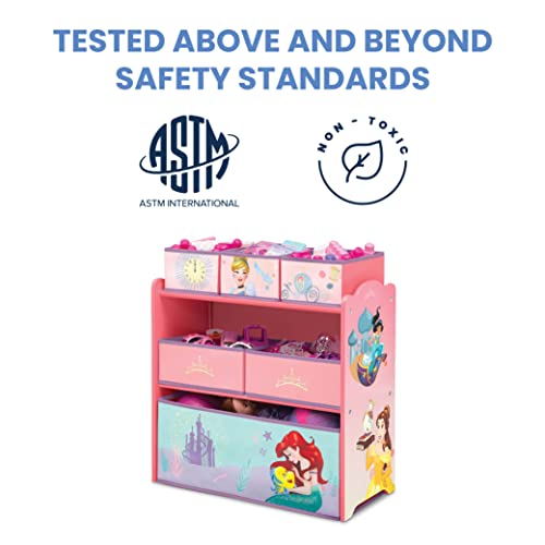 Delta Children Design & Store 6 Bin Toy Storage Organizer - Image 5