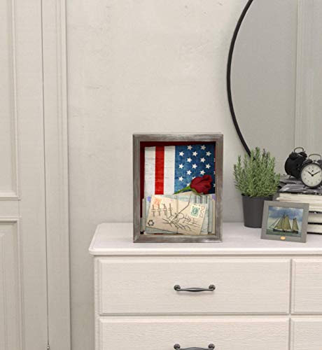 J JACKCUBE DESIGN Shadow Box Display Case 9" x 11" Memory Box - Image 6