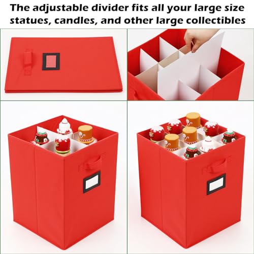 2 Pack 16 Inch Large Christmas Nutcracker Storage Box Hold - Image 5