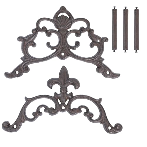 Cast Iron Garden Hose Holder, Sturday Wall Mount Hose - Image 7
