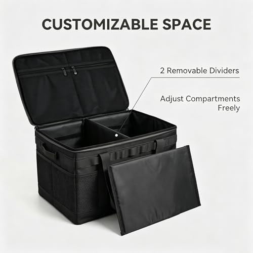 57L Tactical Camping Storage Bag - Black, Waterproof - Image 4