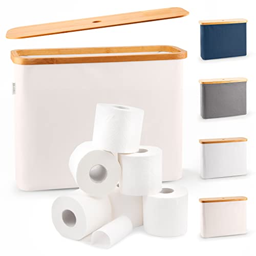 LONBET Toilet Paper Storage for 12 Rolls, Stackable & - Image 2