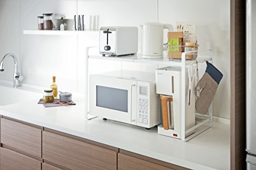 YAMAZAKI Home Expandable Kitchen Counter Organizer, Steel - Image 5