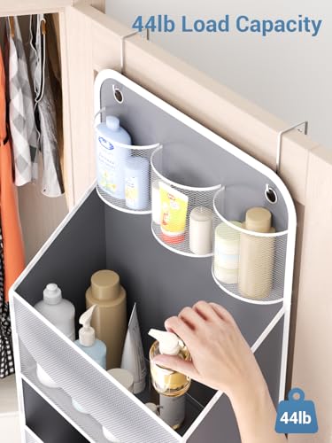 Over Door Hanging Organizer, 5 Tier 44 lb Load Behind Door - Image 7