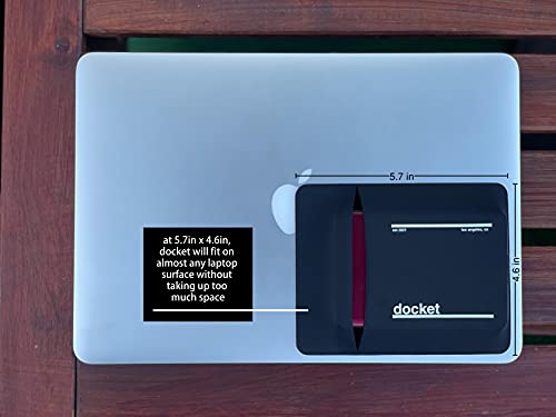 External Hard Drive Holder for Laptop - Closed Pocket Design - Image 4