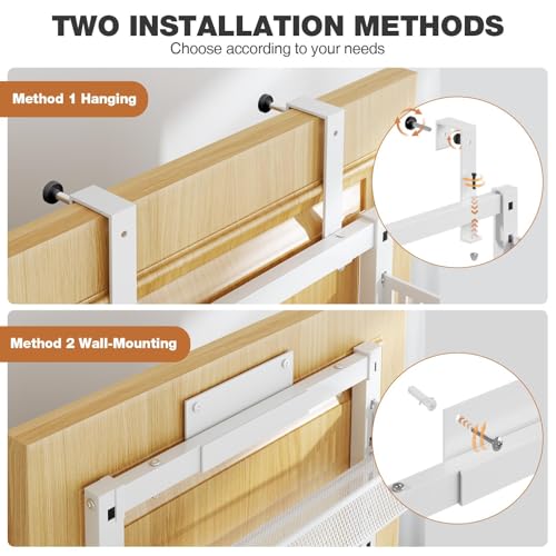 Pantry Door Organizers and Storage, 8-Tier Large Met - Image 5