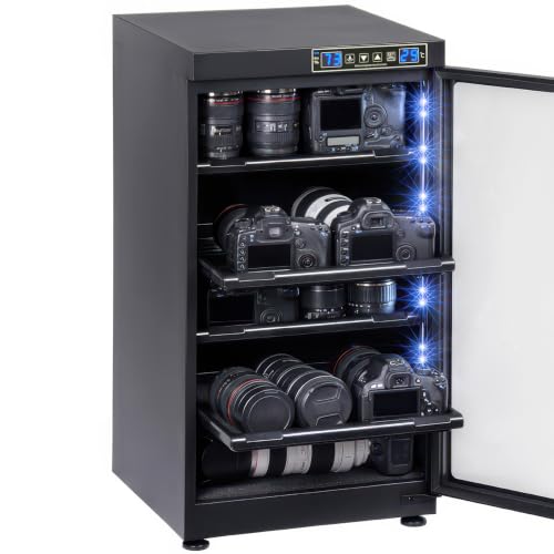 100L Dehumidifying Dry Cabinet Box, Touch Screen 5 Layers - Image 8