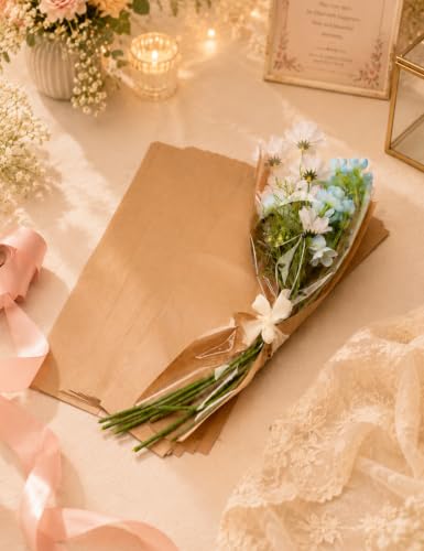Zebrabox 56 Pcs Wedding Flower Bar Kit with Bouquet - Image 8