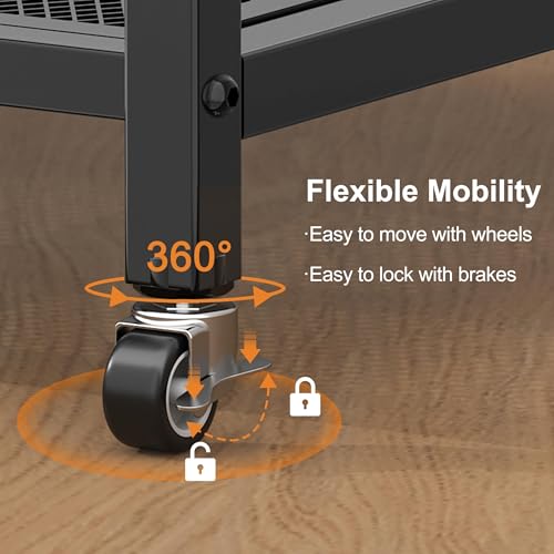 niffgaff Mobile Printer Stand with Large Desktop - 3 Tier - Image 6