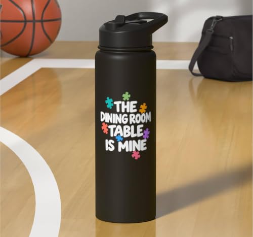 Funny Jigsaw Puzzle Lover Dining Room Table Is Mine Puzzler - Image 3