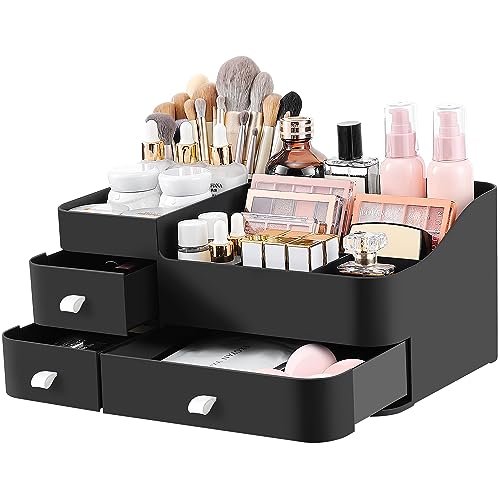 Cologne Perfume Organizer With Drawers,Large Perfumes Vanity - Image 5