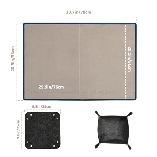 Tektalk Foldable Jigsaw Puzzle Board with 6 Sorting Trays - Image 4