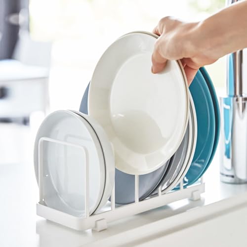 2 Pack Metal Dish Plate Rack Pot Lid Holder Kitchen Organizer - Image 5