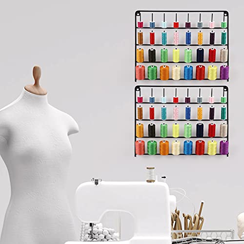 4 Pack Sewing & Embroidery Thread Rack Wall-Mounted Thread - Image 7