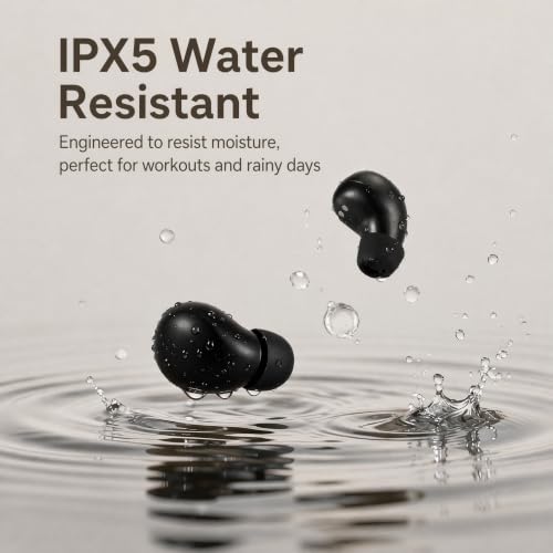 Mini Invisible Bluetooth Earbuds, Wireless for Small Ears (Black) - Image 7