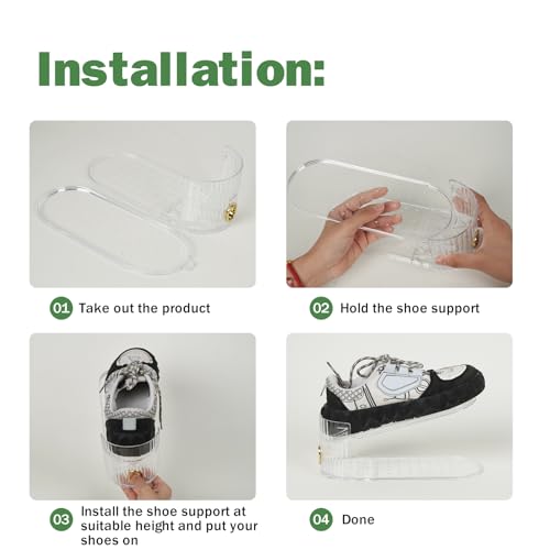 Adjustable Shoe Slot Organizer for Closet Space Saver(10-Pack) - Image 4