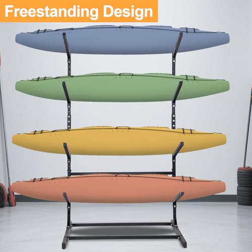 Kayak Storage Rack 3 Boards / 4 Boards, Kayak Racks for Garage - Image 4