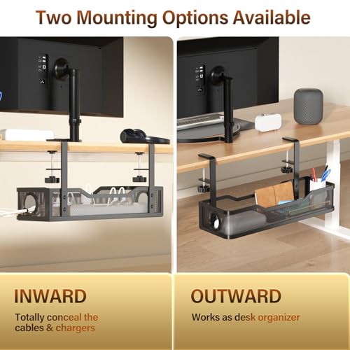 Under Desk Cable Management Large, Cinati 16" Cable | Cable Management - Image 6