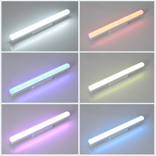 Under Cabinet Lighting Bar,Led Shelf Lights,6400K+RGB - Image 6