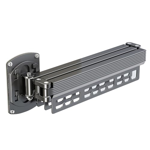 Clothes Drying Rack Wall Mounted Retractable Clothes - Image 3