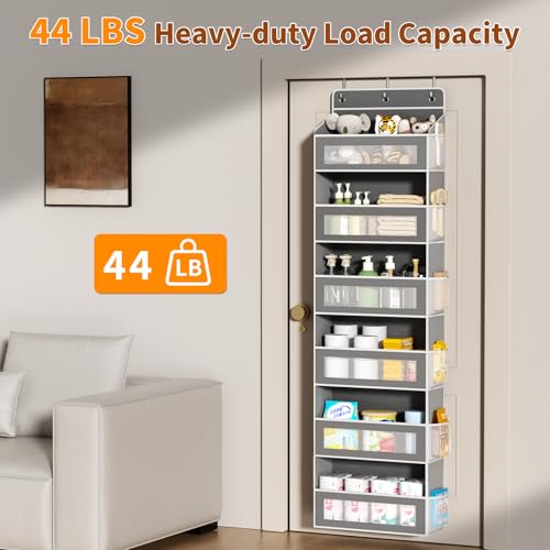 AQOOA 6-Tier Over The Door Organizer 44 lbs Capacity fit Standard - Image 5