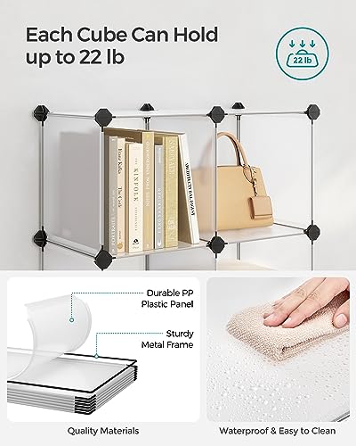 SONGMICS 6 Cube Storage Organizer, DIY Closet Shelf - Image 6