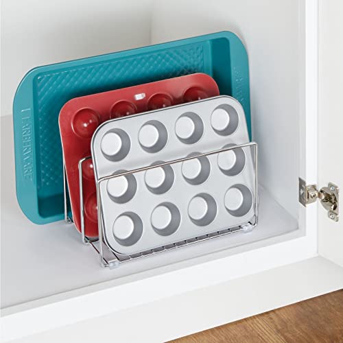 mDesign Baking Tray Rack — Wire Rack for Sorting Trays, Pans - Image 3